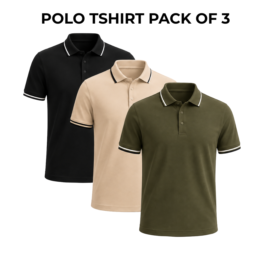 Golden Attire – POLO COLLECTION SET OF 4