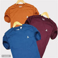 Cotton Half Sleeves Mens  T-Shirt (Pack Of 3 )