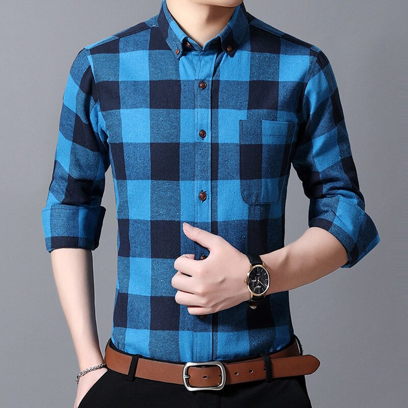 Premium Quality 100% Cotton Checkred Shirts pack of 4
