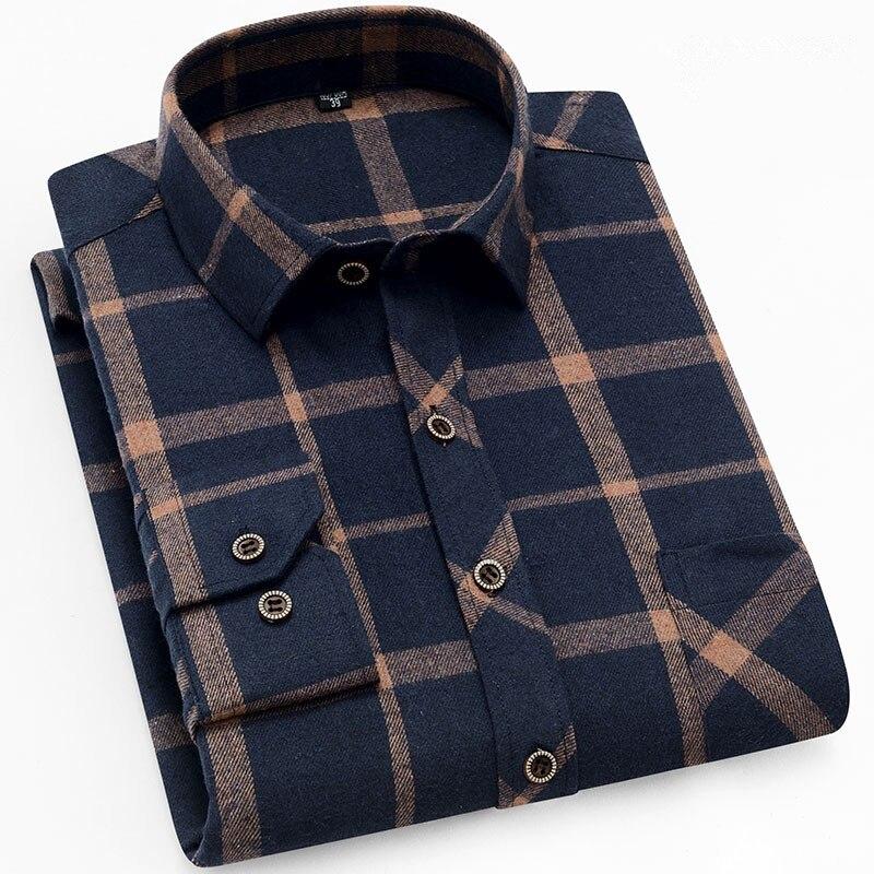 Stylish Premium Checked Cotton Casual Shirts,Full Sleeve(Pack Of 4)