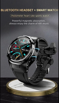 Bluetooth Smartwatch + Earbuds Combo