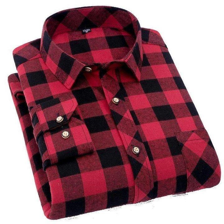 Premium Checked Cotton Casual Shirts,Full Sleeve(Pack Of 4)